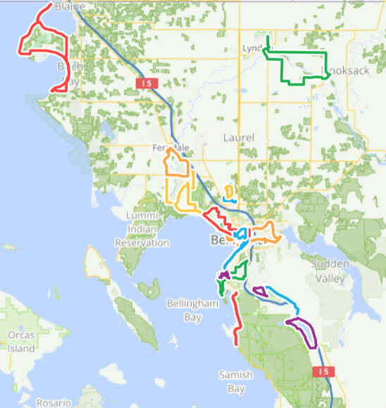 Bike Rides Map 